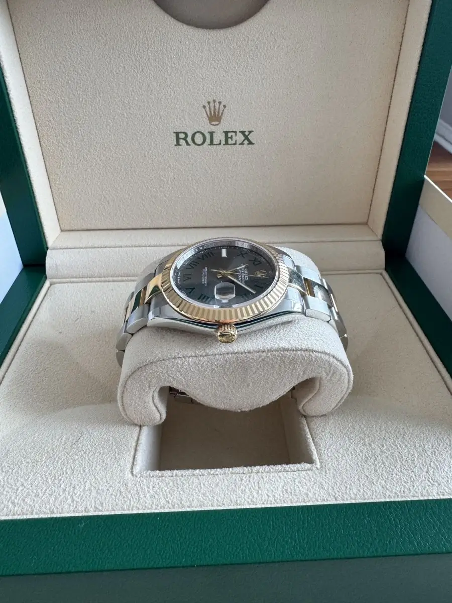 2021 Rolex 126333 DJ41 Wimbledon Dial - Image 2