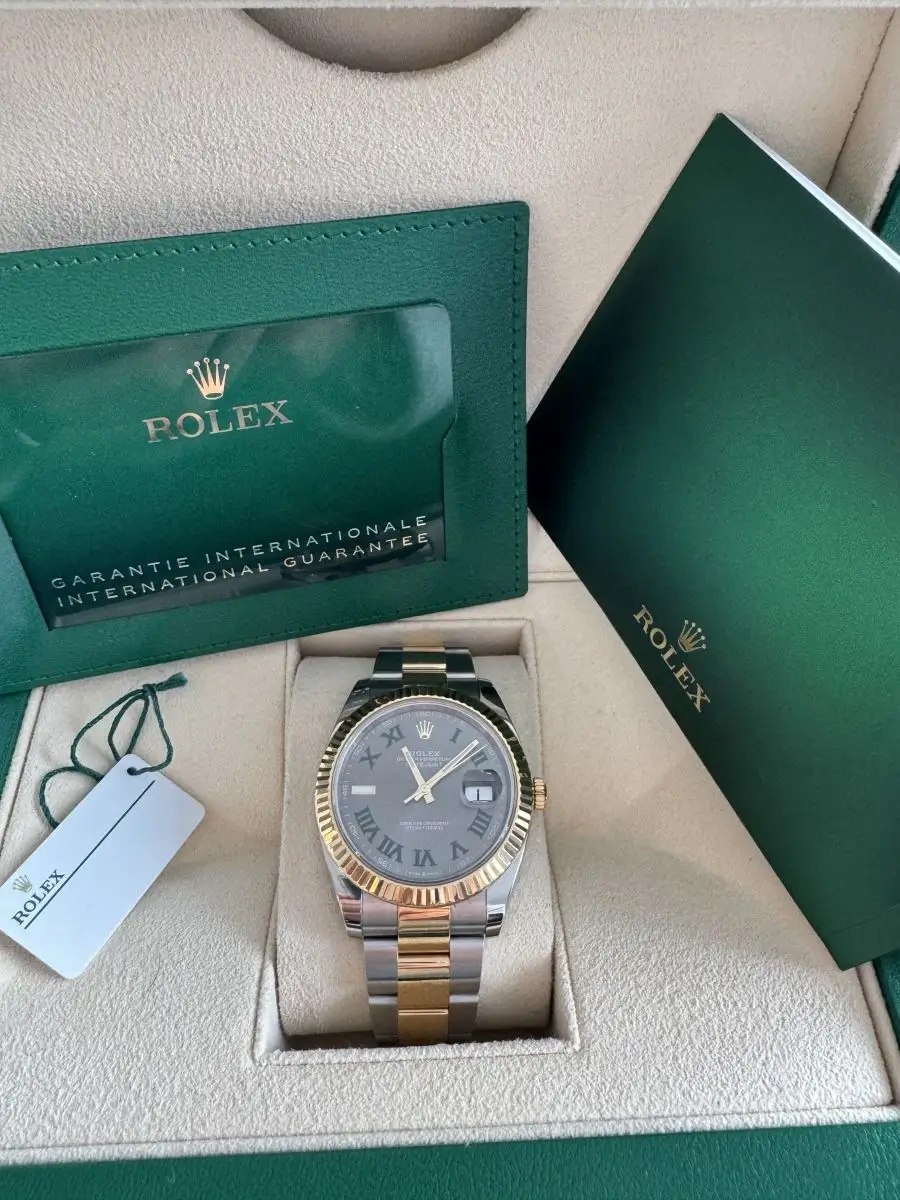 2021 Rolex 126333 DJ41 Wimbledon Dial - Image 5