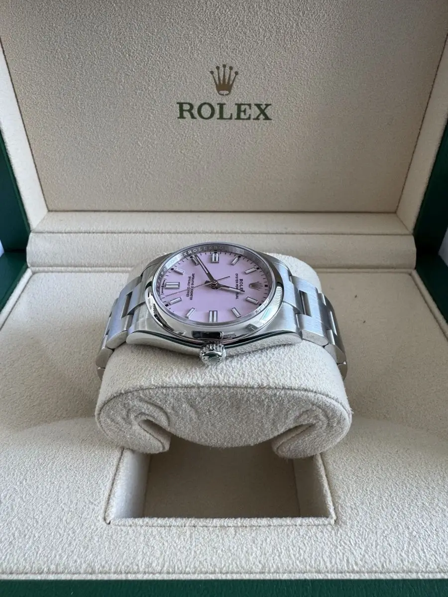 2023 Rolex 126000 OP36 Candy Pink Dial - Image 2