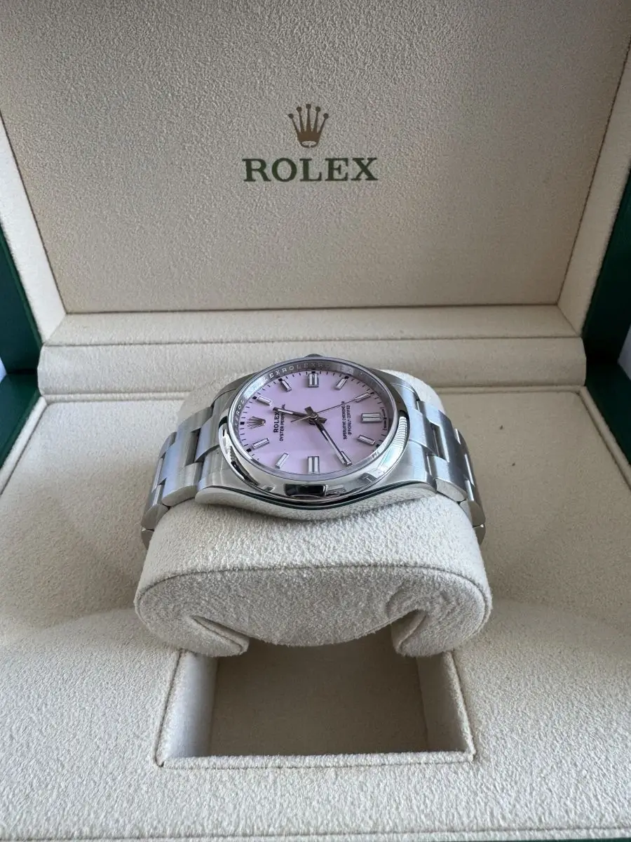 2023 Rolex 126000 OP36 Candy Pink Dial - Image 3