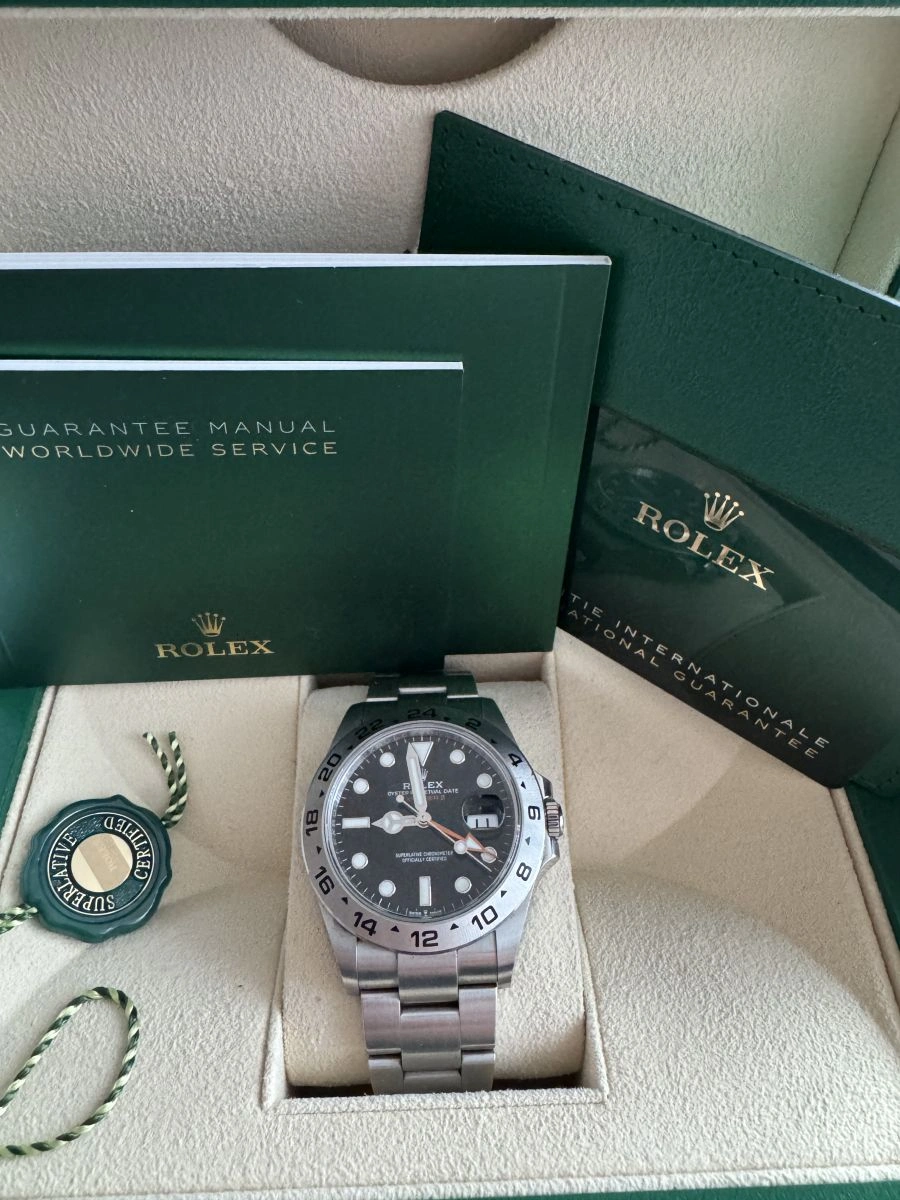 2024 Rolex Exp II. 226570 Black Dial - Image 5