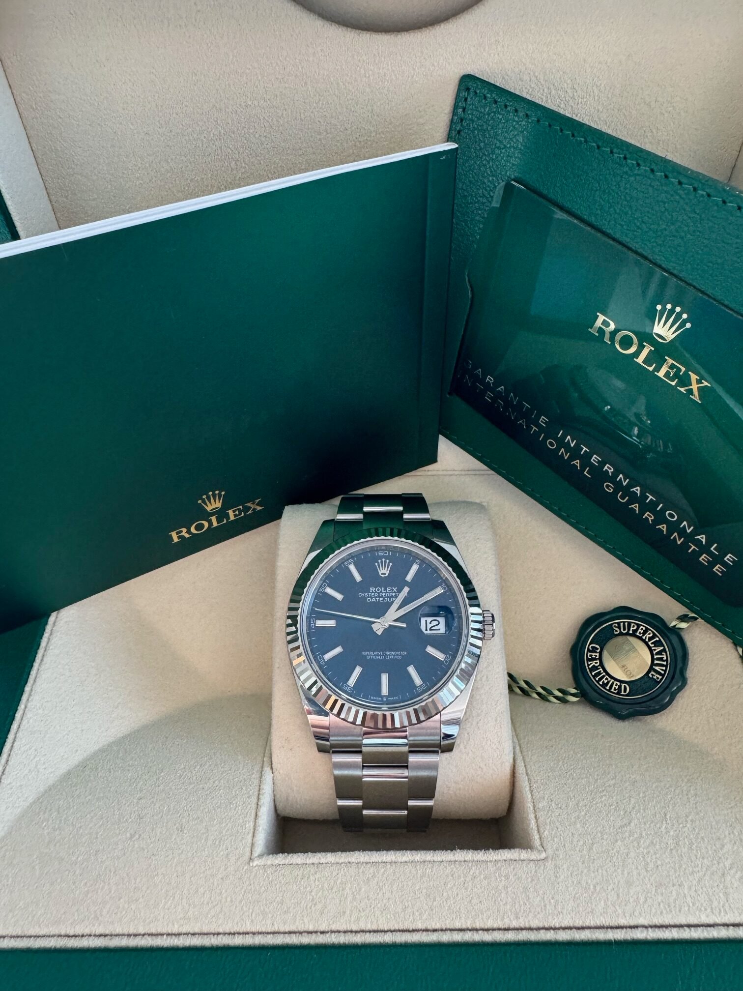 Rolex Datejust 41 mm Stainless Steel 2021 - Image 3