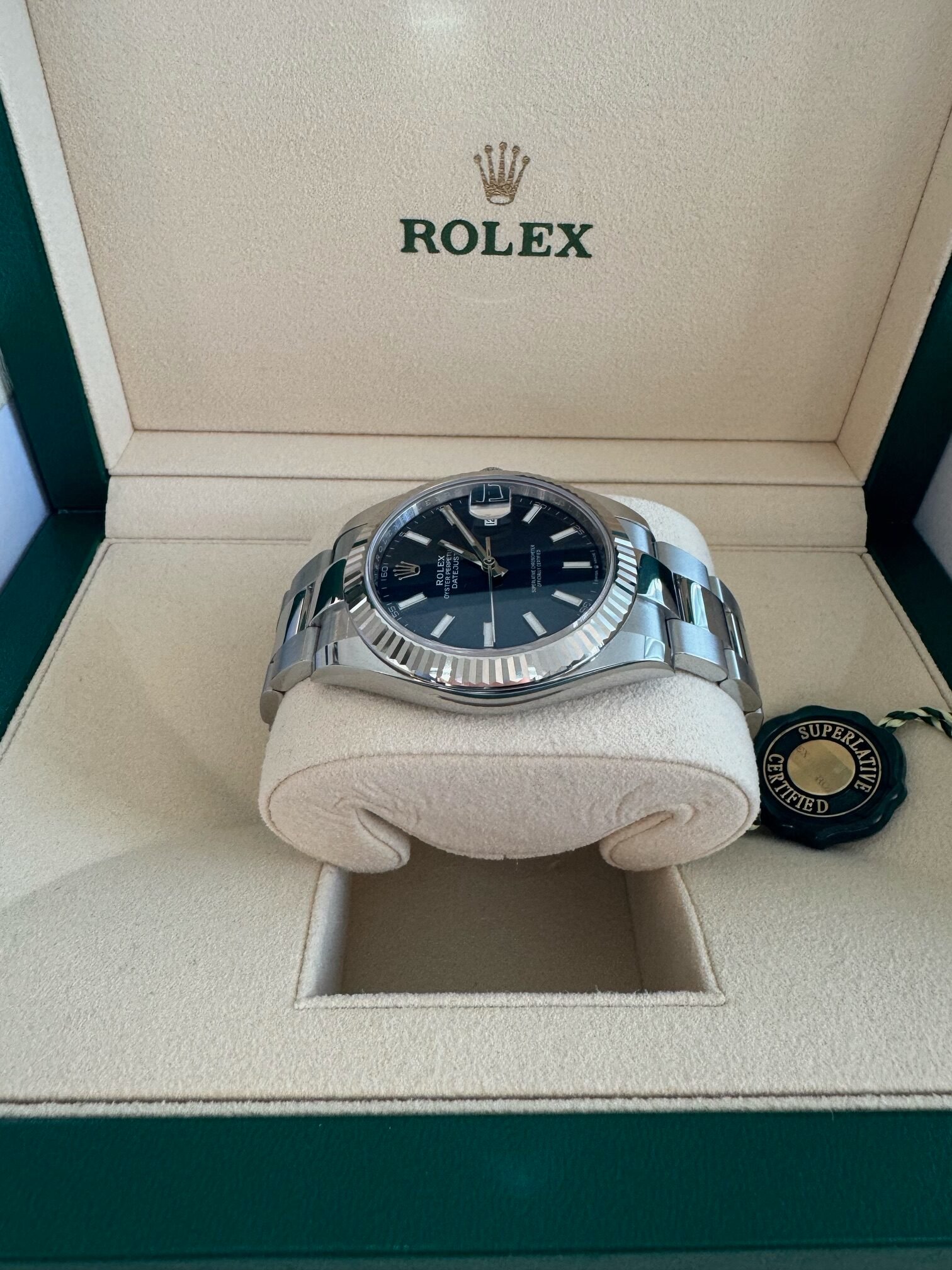 Rolex Datejust 41 mm Stainless Steel 2021 - Image 4