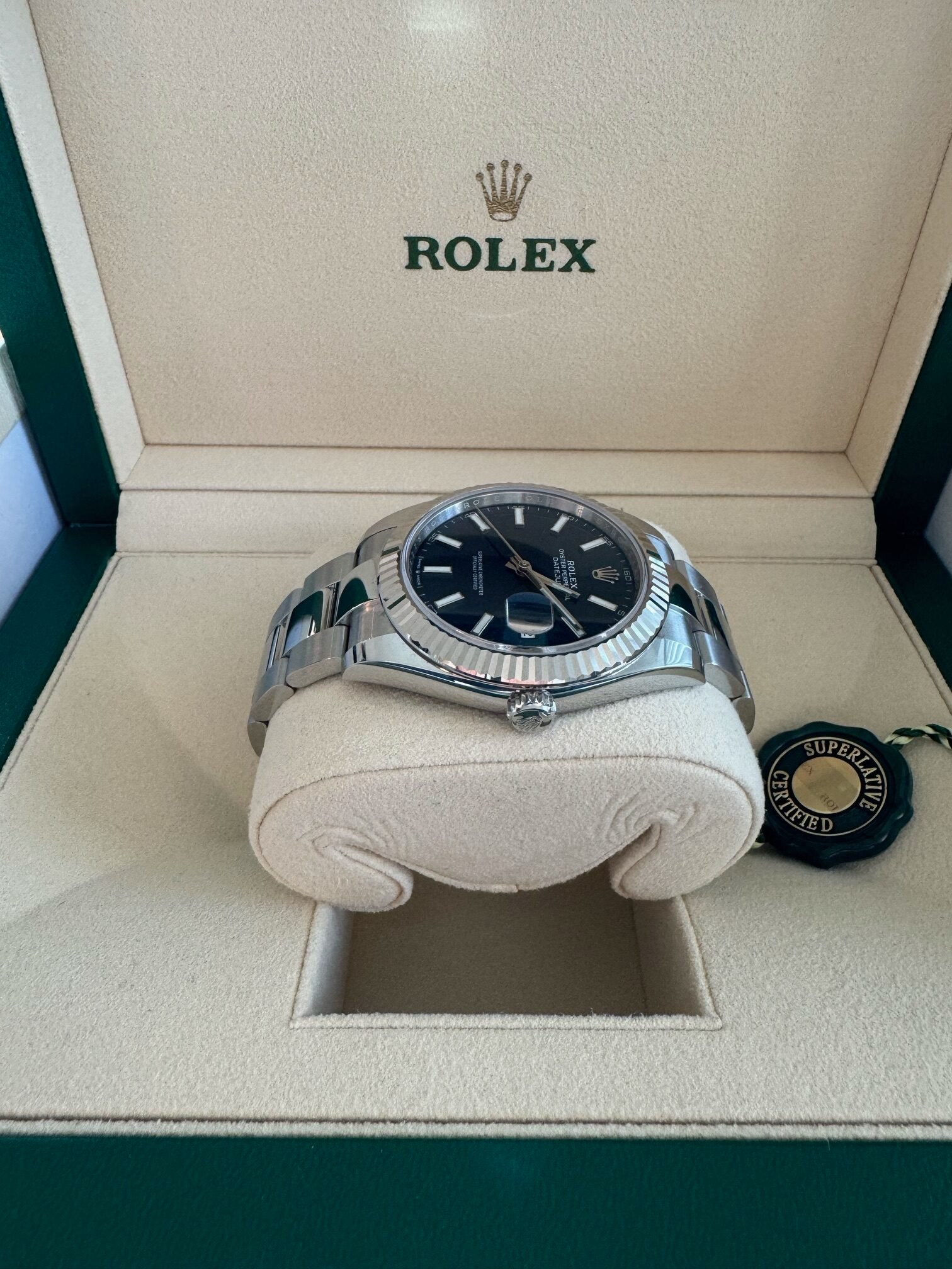 Rolex Datejust 41 mm Stainless Steel 2021 - Image 5