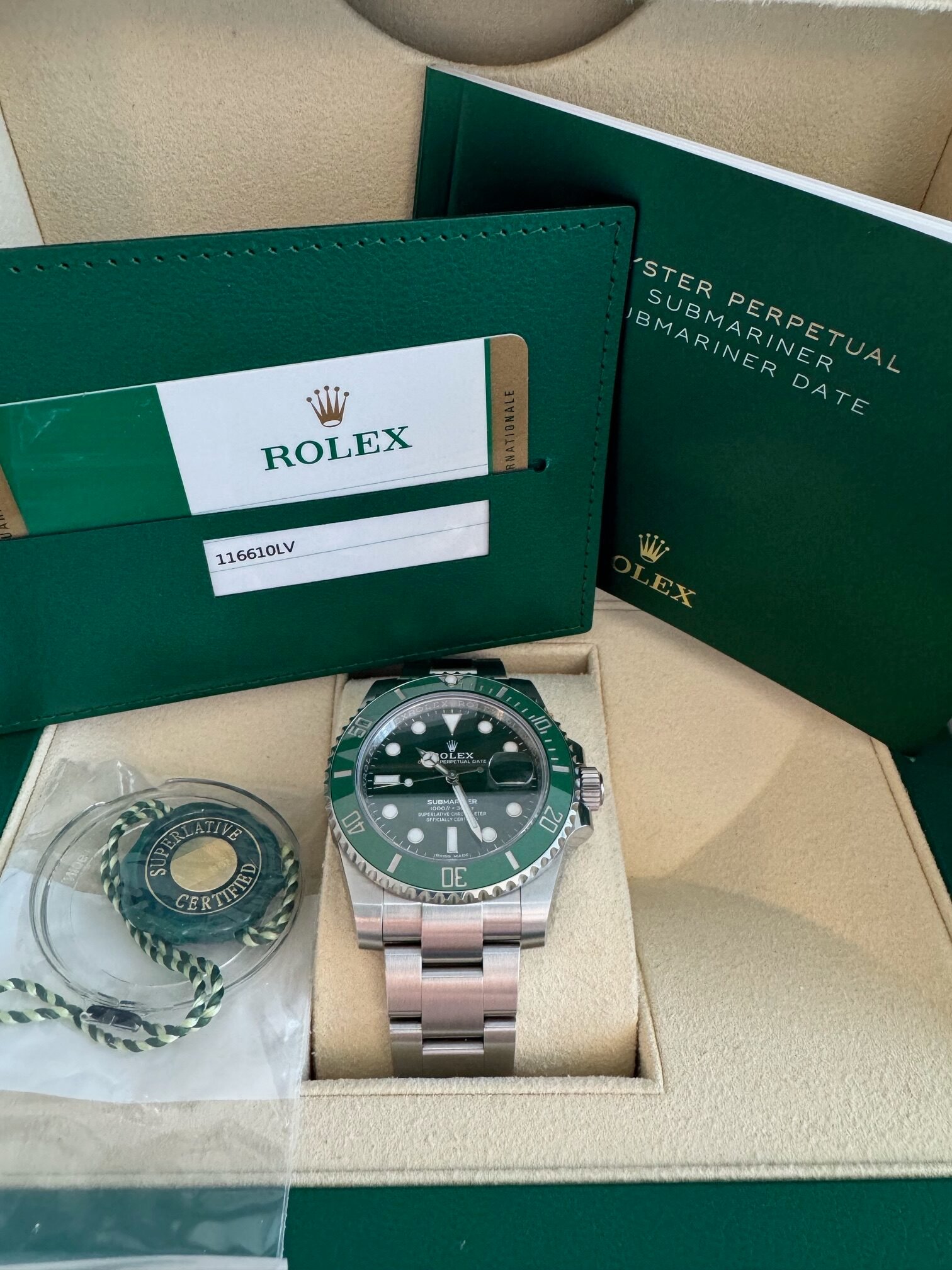 Rolex Submariner Hulk 40mm Stainless Steel 2019 - Image 3