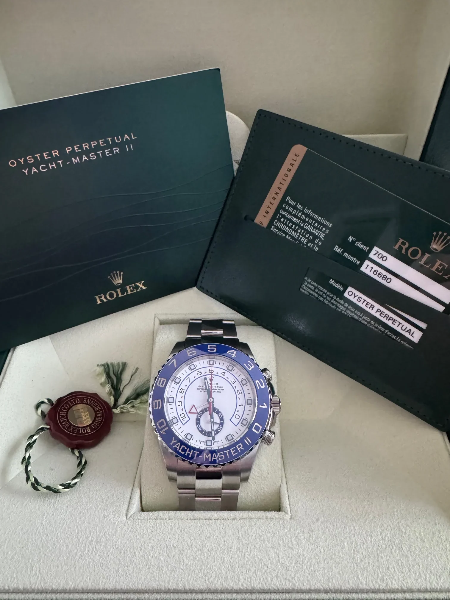 Rolex Yacht-Master II 44mm Stainless Steel 2015 - Image 5